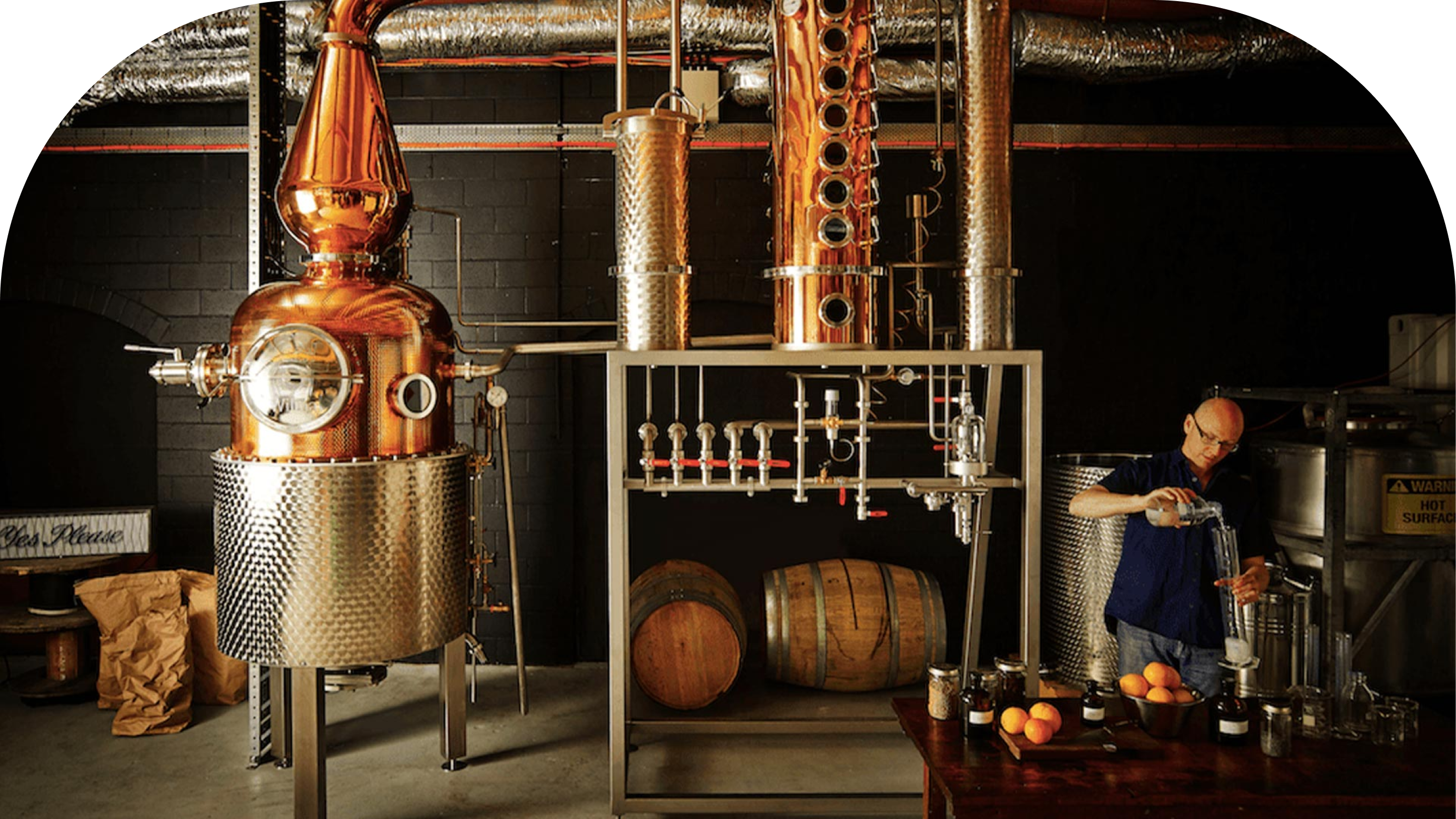 Craft Distillation Environment